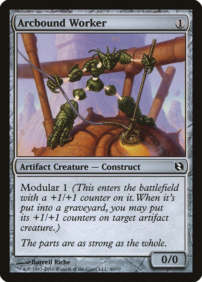 Arcbound Worker [Duel Decks: Elspeth vs. Tezzeret] 40