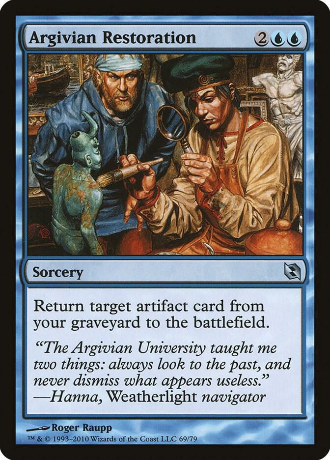 Argivian Restoration [Duel Decks: Elspeth vs. Tezzeret] 69