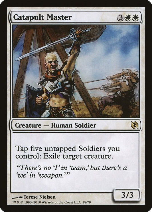 Catapult Master [Duel Decks: Elspeth vs. Tezzeret] 18