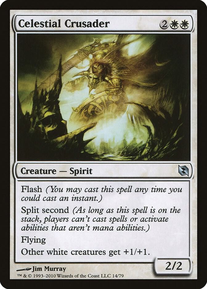 Celestial Crusader [Duel Decks: Elspeth vs. Tezzeret] 14