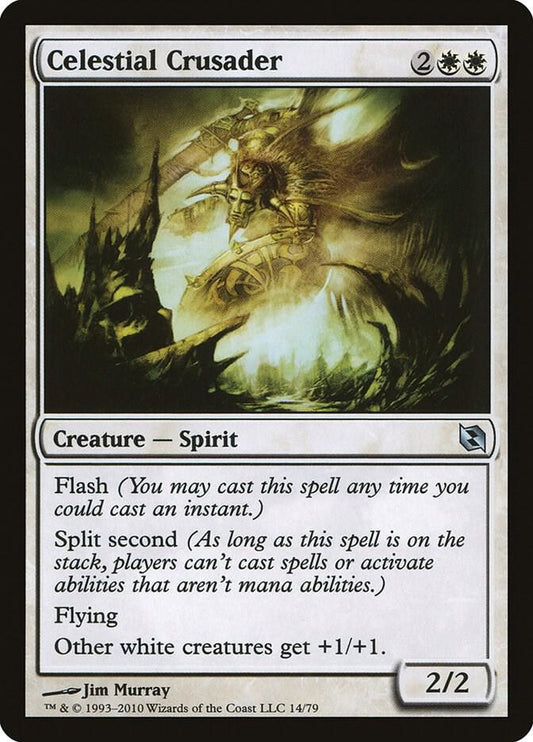 Celestial Crusader [Duel Decks: Elspeth vs. Tezzeret] 14