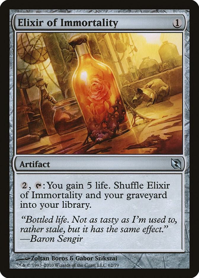 Elixir of Immortality [Duel Decks: Elspeth vs. Tezzeret] 62