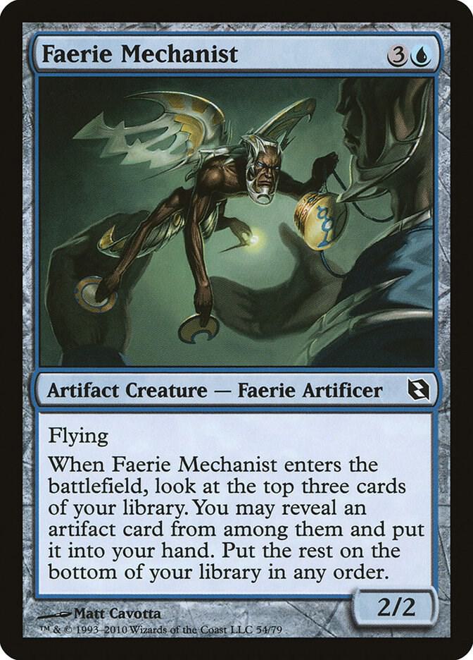 Faerie Mechanist [Duel Decks: Elspeth vs. Tezzeret] 54