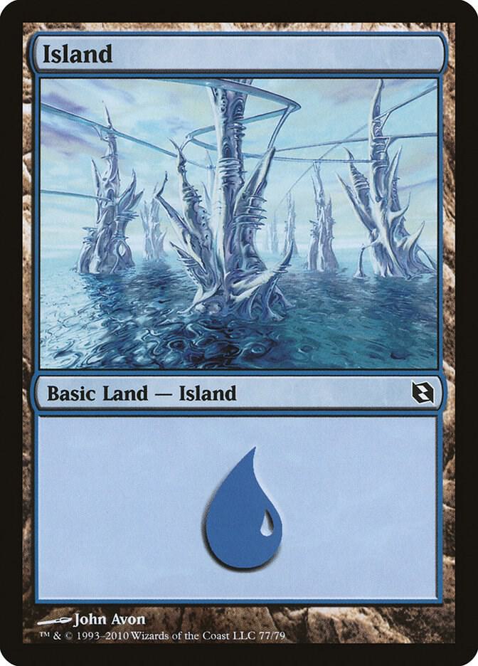 Island (77) [Duel Decks: Elspeth vs. Tezzeret] 77