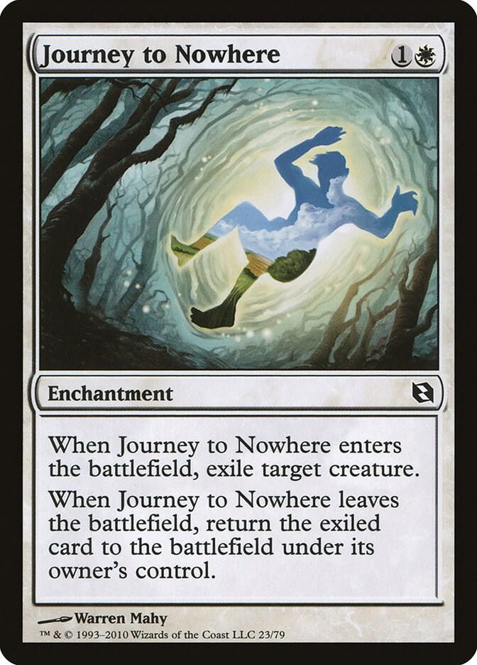 Journey to Nowhere [Duel Decks: Elspeth vs. Tezzeret] 23