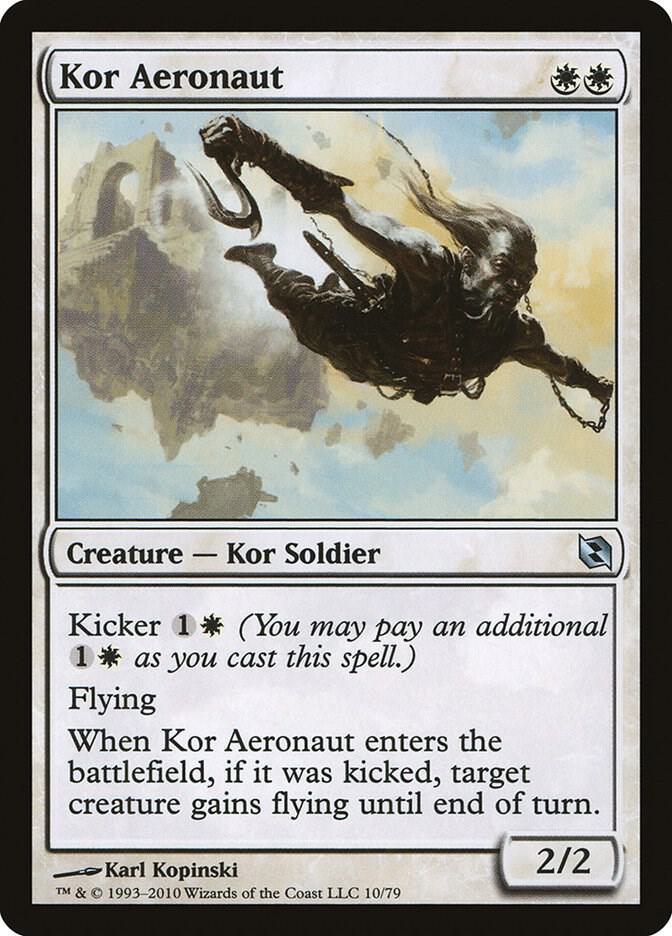 Kor Aeronaut [Duel Decks: Elspeth vs. Tezzeret] 10