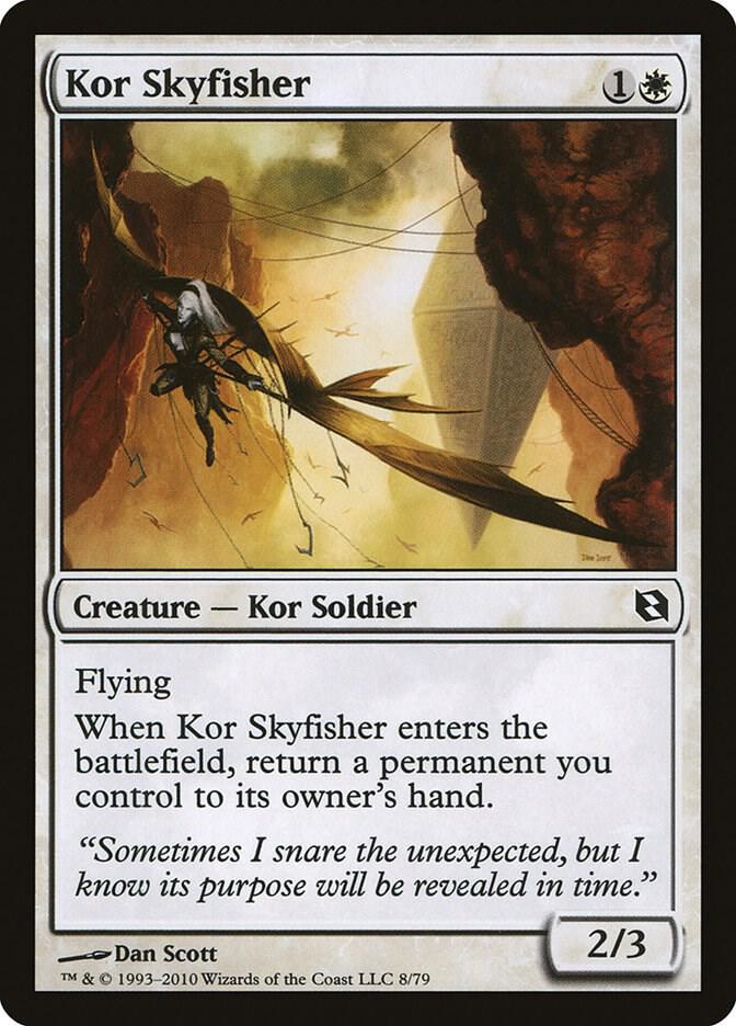 Kor Skyfisher [Duel Decks: Elspeth vs. Tezzeret] 8