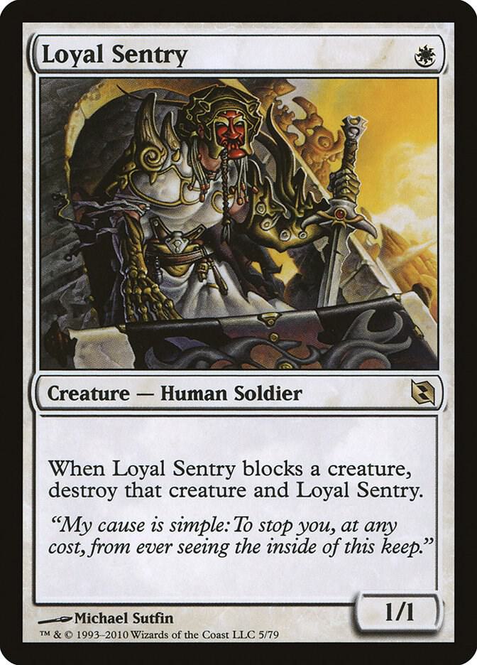 Loyal Sentry [Duel Decks: Elspeth vs. Tezzeret] 5