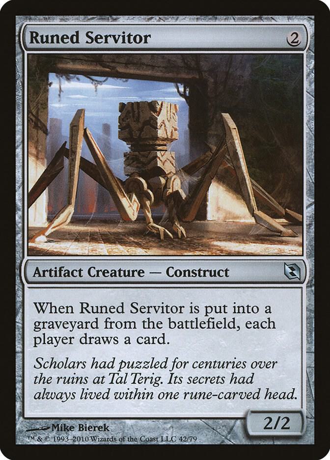 Runed Servitor [Duel Decks: Elspeth vs. Tezzeret] 42