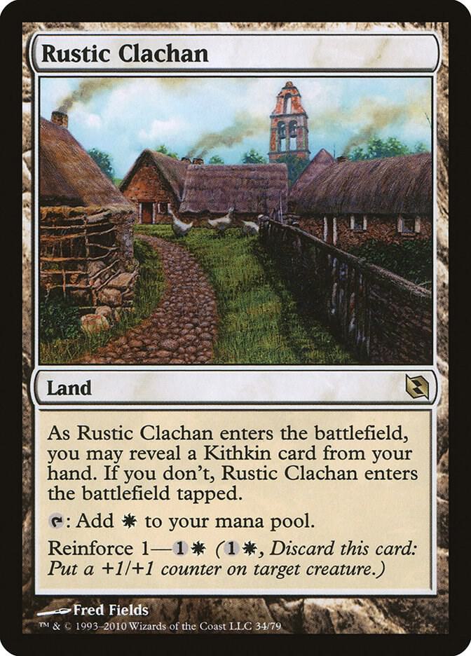 Rustic Clachan [Duel Decks: Elspeth vs. Tezzeret] 34