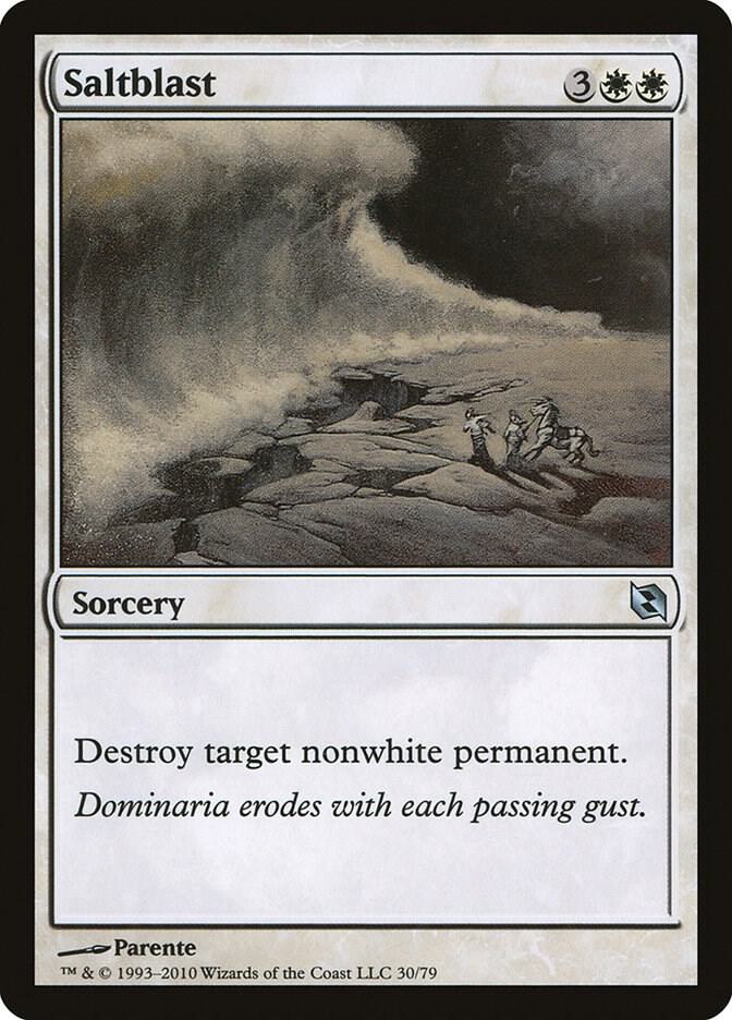 Saltblast [Duel Decks: Elspeth vs. Tezzeret] 30
