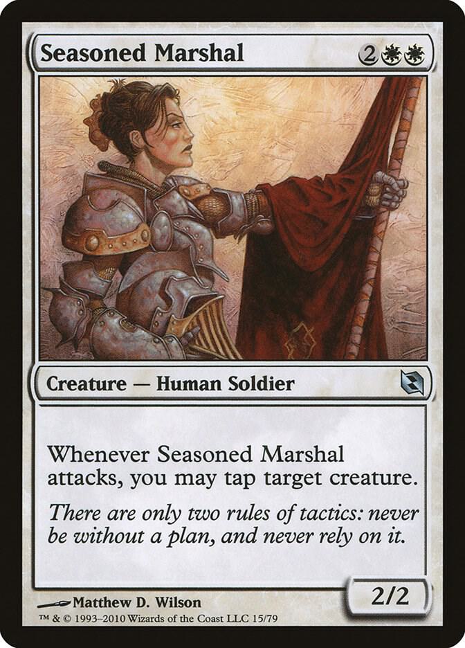 Seasoned Marshal [Duel Decks: Elspeth vs. Tezzeret] 15