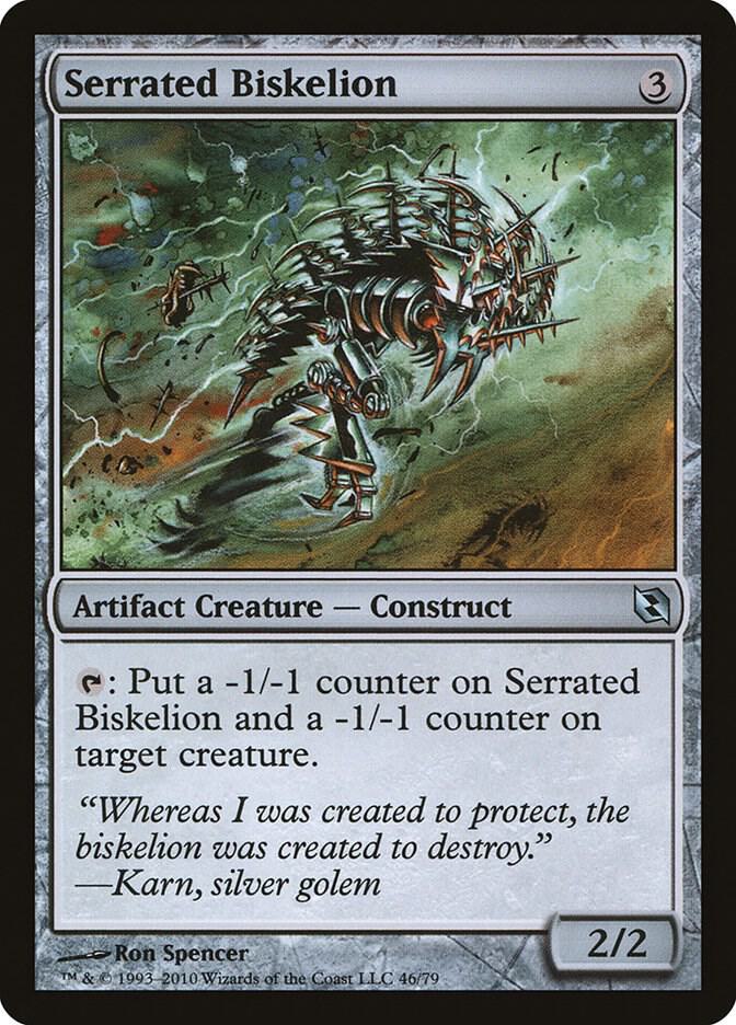 Serrated Biskelion [Duel Decks: Elspeth vs. Tezzeret] 46
