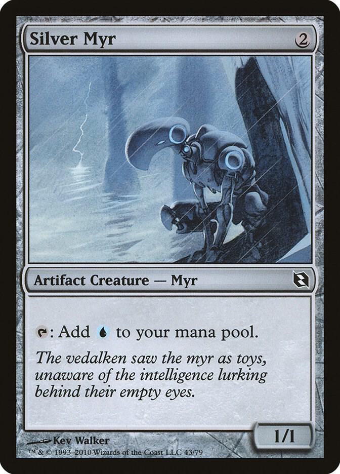 Silver Myr [Duel Decks: Elspeth vs. Tezzeret] 43