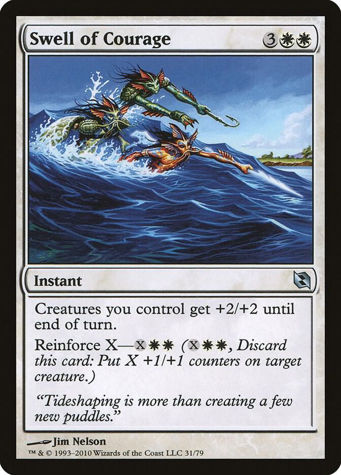 Swell of Courage [Duel Decks: Elspeth vs. Tezzeret] 31