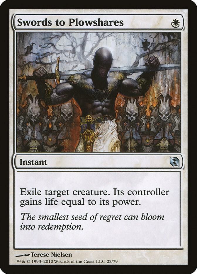 Swords to Plowshares [Duel Decks: Elspeth vs. Tezzeret] 22