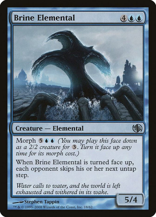 Brine Elemental [Duel Decks: Jace vs. Chandra] 18