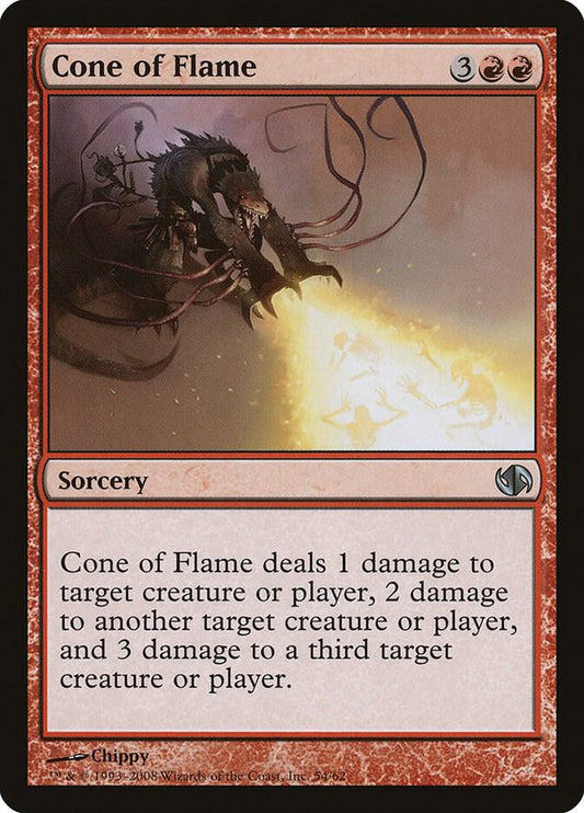 Cone of Flame [Duel Decks: Jace vs. Chandra] 54