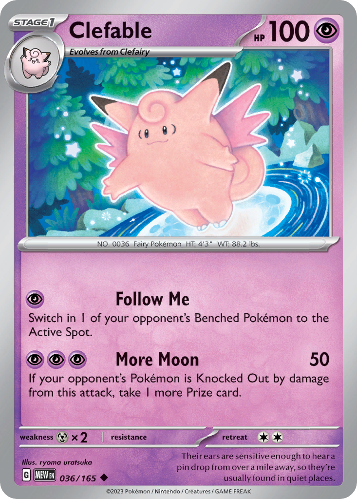 Clefable - 36/165 151