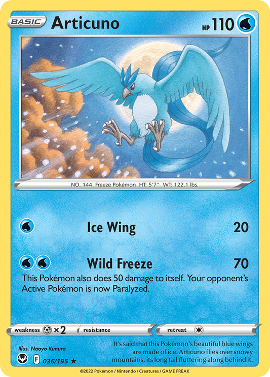 Articuno - 36/195 Silver Tempest