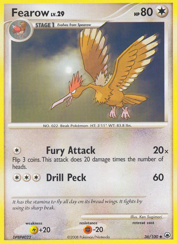 Fearow - 36/100 Majestic Dawn