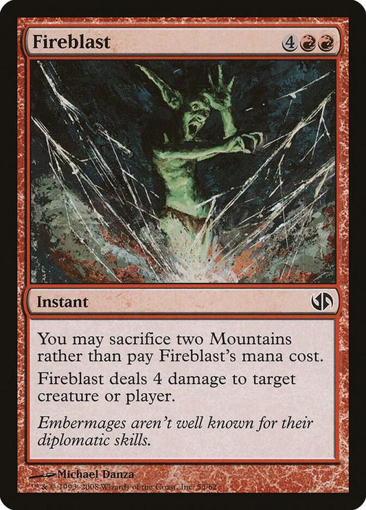 Fireblast [Duel Decks: Jace vs. Chandra] 55