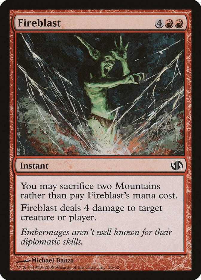 Fireblast [Duel Decks: Jace vs. Chandra] 55