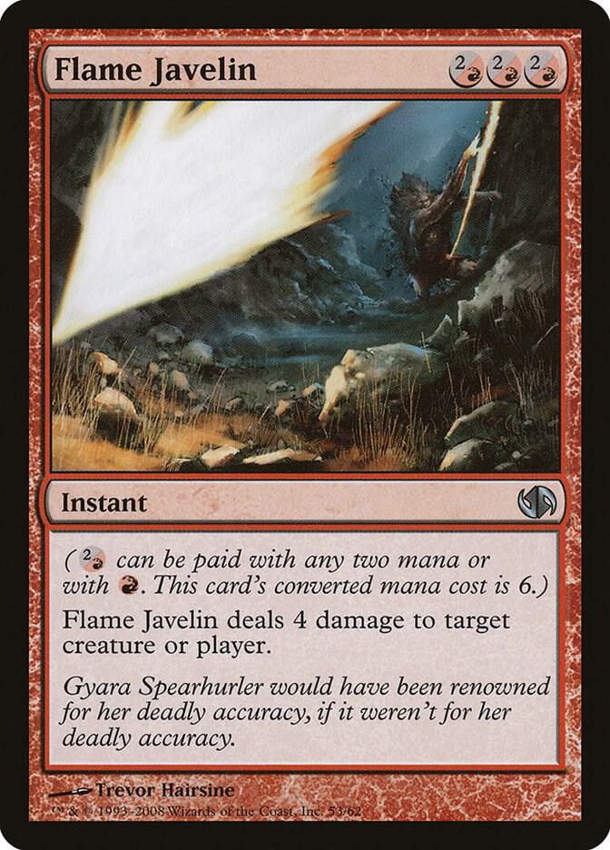Flame Javelin [Duel Decks: Jace vs. Chandra] 53