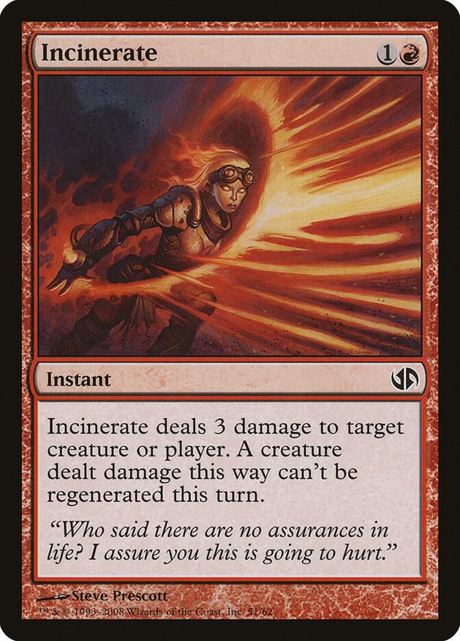 Incinerate [Duel Decks: Jace vs. Chandra] 51