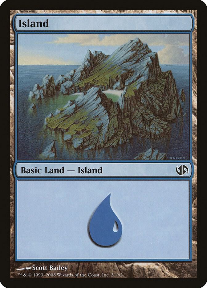 Island (31) [Duel Decks: Jace vs. Chandra] 31