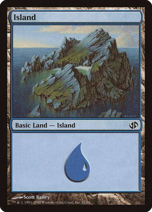 Island (31) [Duel Decks: Jace vs. Chandra] 31
