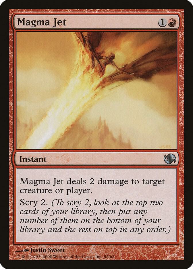 Magma Jet [Duel Decks: Jace vs. Chandra] 52