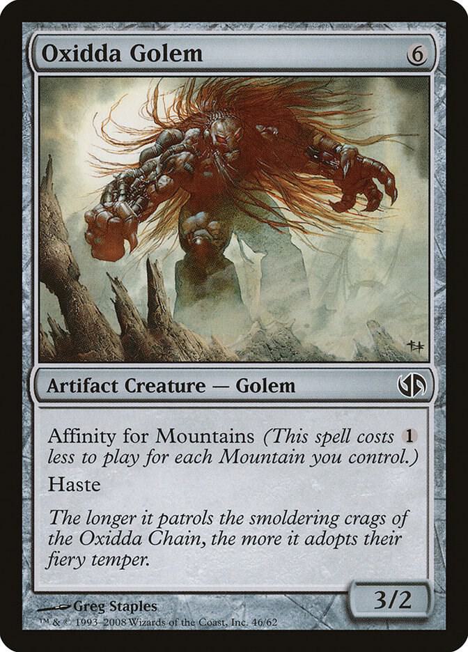 Oxidda Golem [Duel Decks: Jace vs. Chandra] 46