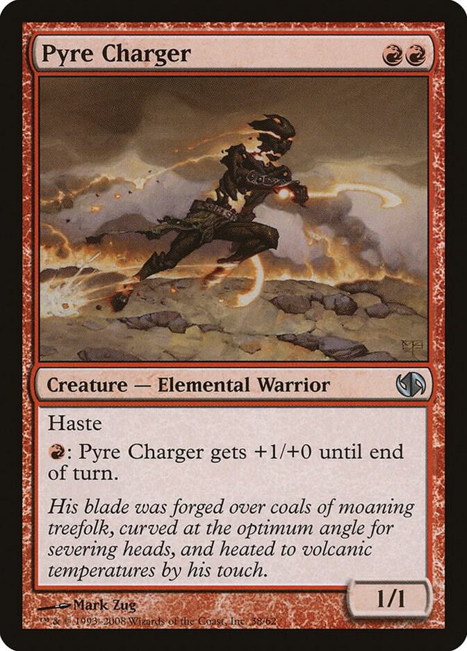 Pyre Charger [Duel Decks: Jace vs. Chandra] 38