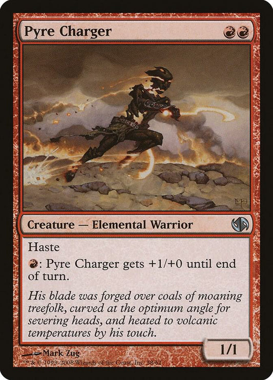 Pyre Charger [Duel Decks: Jace vs. Chandra] 38