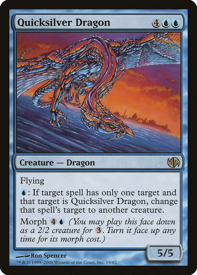 Quicksilver Dragon [Duel Decks: Jace vs. Chandra] 19