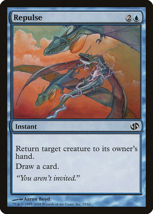 Repulse [Duel Decks: Jace vs. Chandra] 25