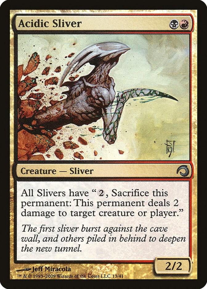 Acidic Sliver [Premium Deck Series: Slivers] 13