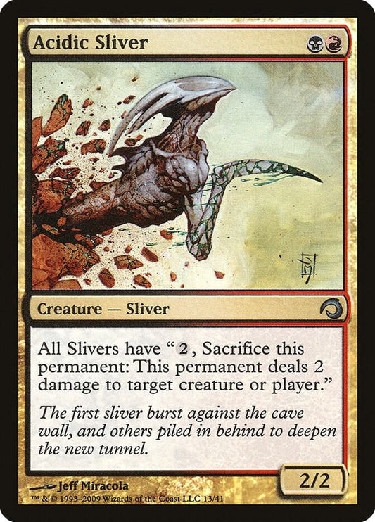 Acidic Sliver [Premium Deck Series: Slivers] 13