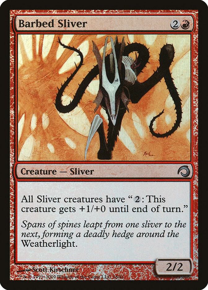 Barbed Sliver [Premium Deck Series: Slivers] 18