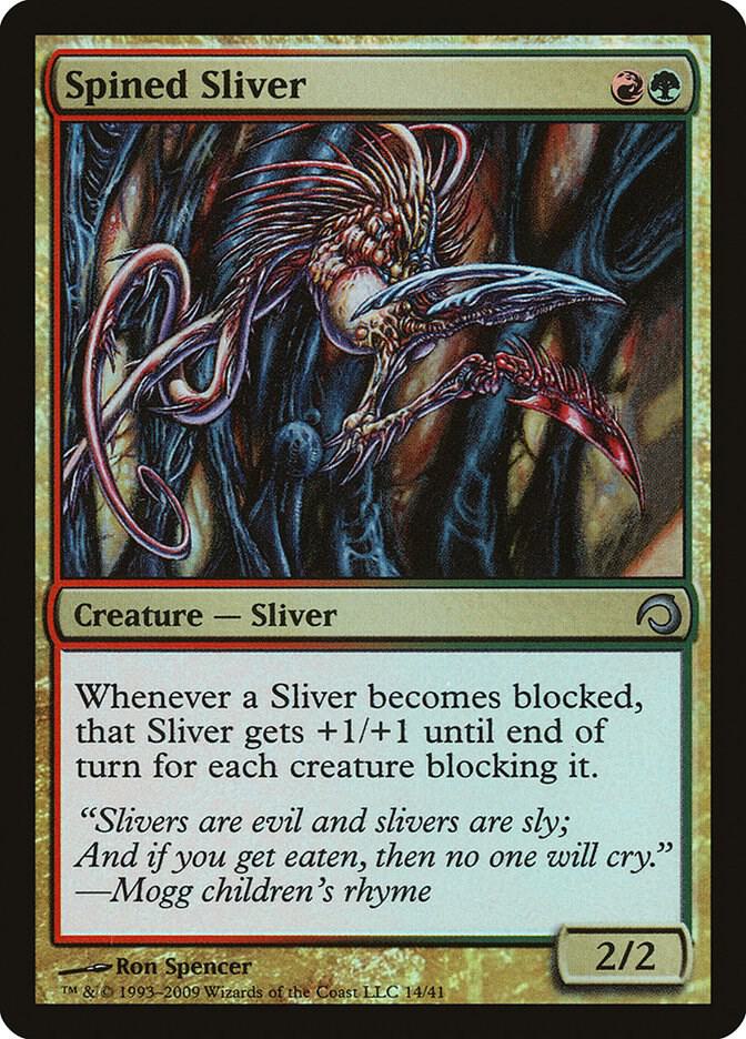 Spined Sliver [Premium Deck Series: Slivers] 14