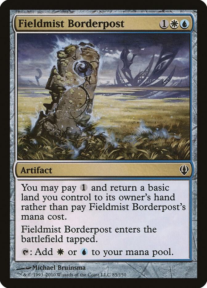 Fieldmist Borderpost [Archenemy] 85