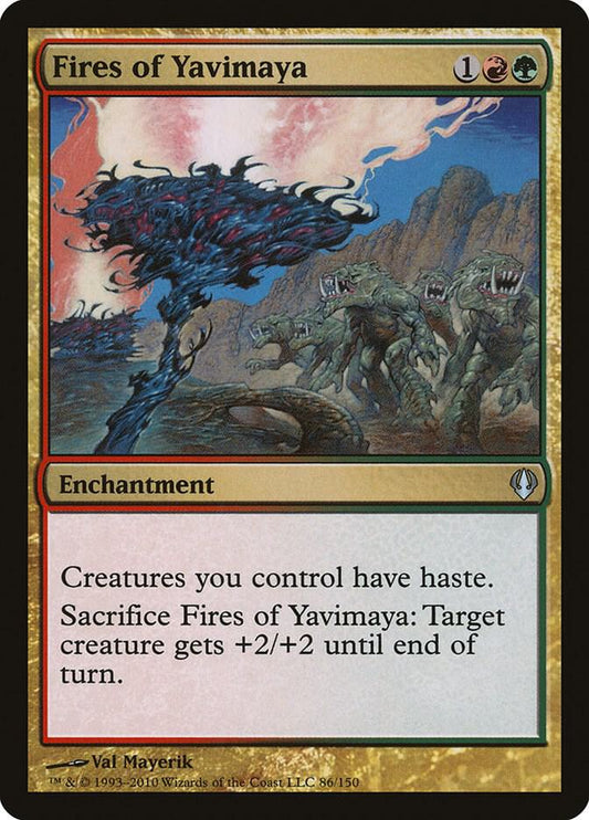 Fires of Yavimaya [Archenemy] 86