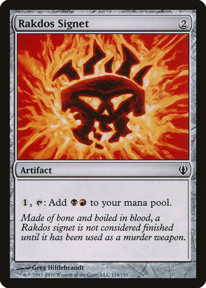 Rakdos Signet [Archenemy] 114