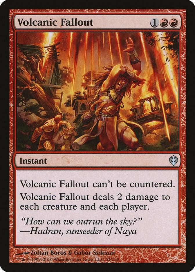 Volcanic Fallout [Archenemy] 51