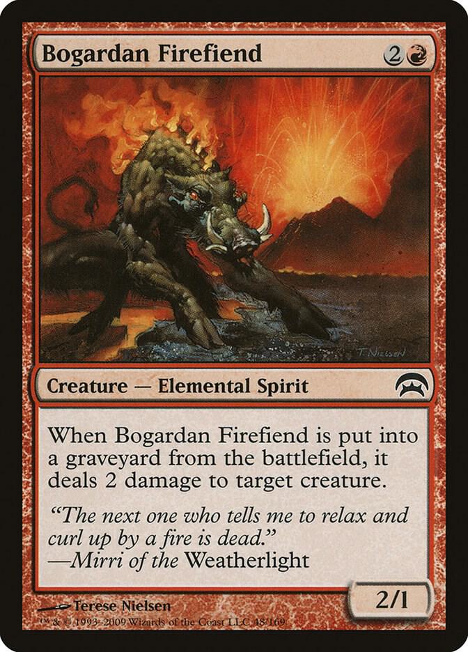 Bogardan Firefiend [Planechase] 48