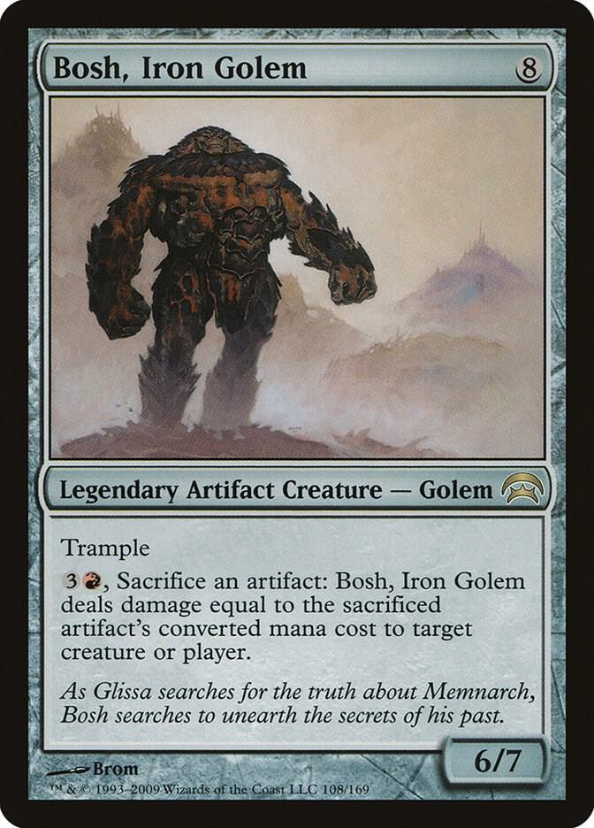 Bosh, Iron Golem [Planechase] 108