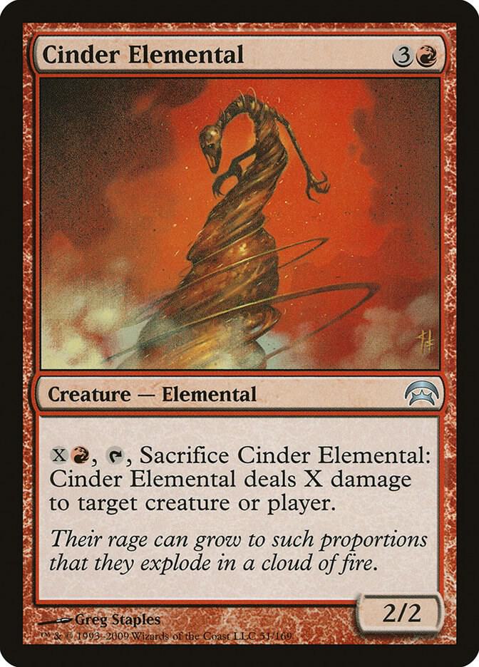 Cinder Elemental [Planechase] 51