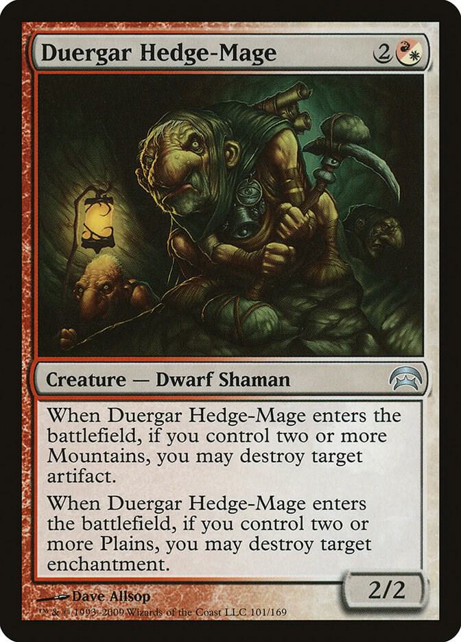 Duergar Hedge-Mage [Planechase] 101