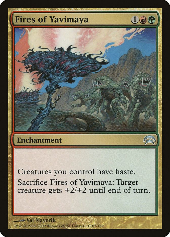 Fires of Yavimaya [Planechase] 87
